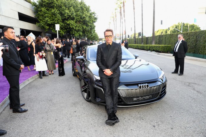 HOLLYWOOD, CA - APRIL 22: Robert Downey Jr. attends Audi Arrives At The World Premiere Of "Avengers: Endgame" on April 22, 2019 in Hollywood, California. (Photo by Joe Scarnici/Getty Images for Audi)