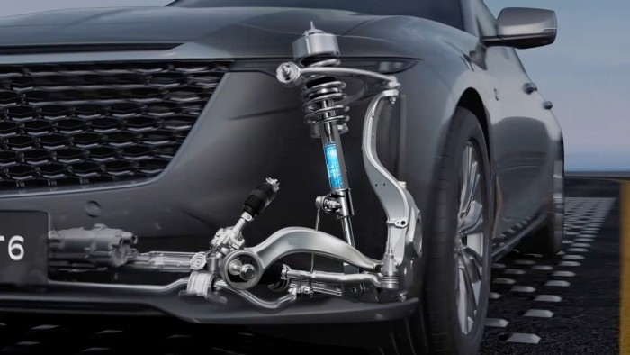 配图3：百万级磁浮底盘MRC电磁主动悬挂