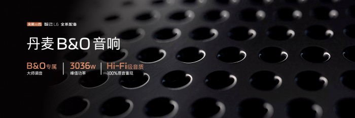 13、全新一代智己L6同级首次全系标配丹麦B&O豪华音响