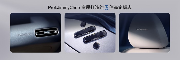 7、Prof. JimmyChoo专属打造的3件高定标志