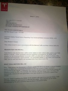 Tesla召回信（1）